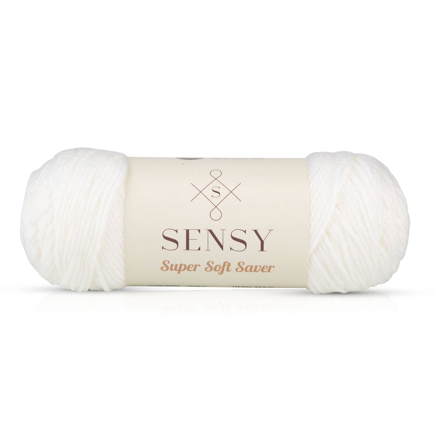 Sensy Super Soft Saver Yarn, 3.5 oz, 190 Yards, Gauge 4 Medium
