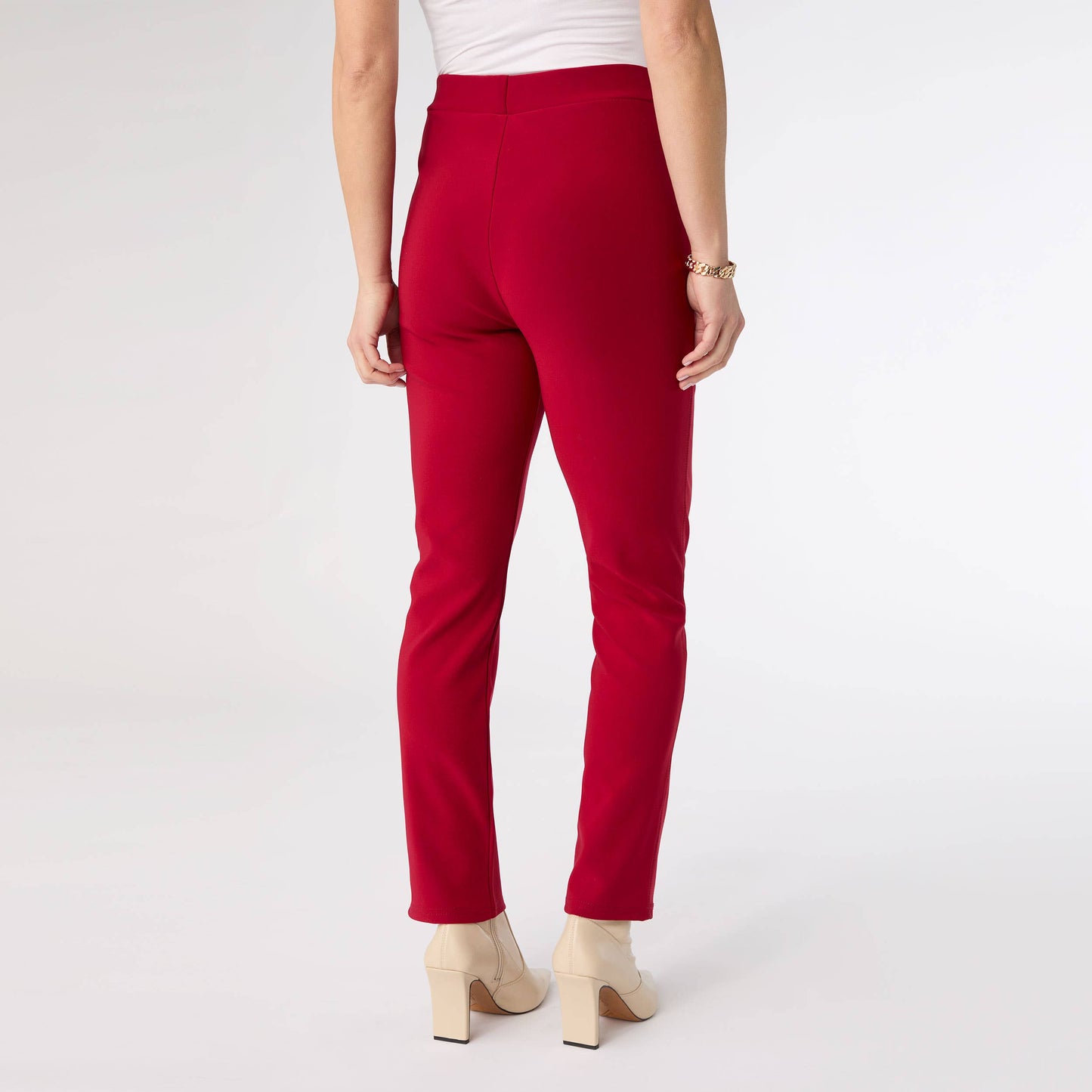 Georgie Front Seam Bottom with Rivet Detail - Christmas