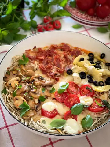 Tuscan Seasoning Fettuccine  / Dry Pasta / Specialty Pasta