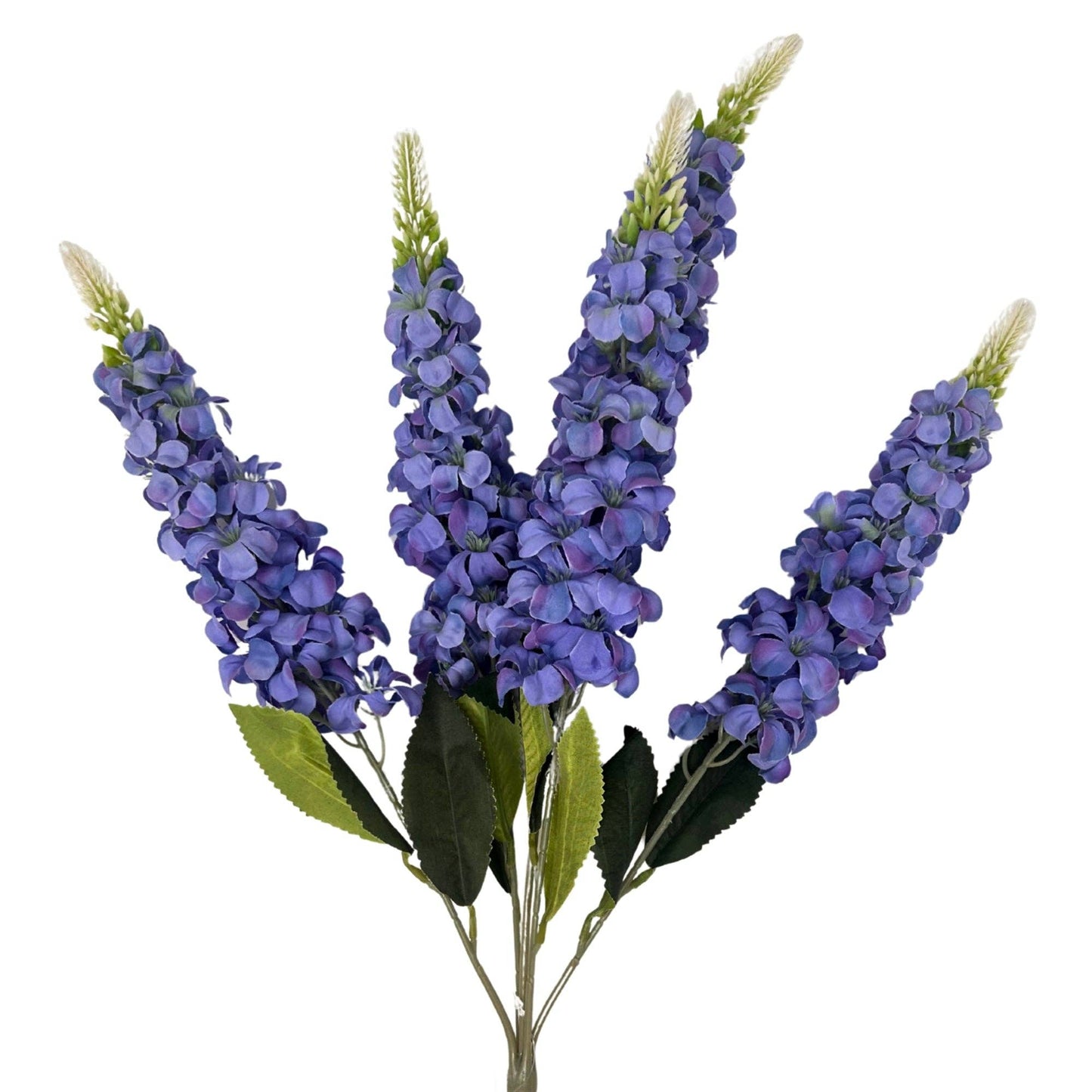 Veronica Spike Bush x5 - Periwinkle - 23"