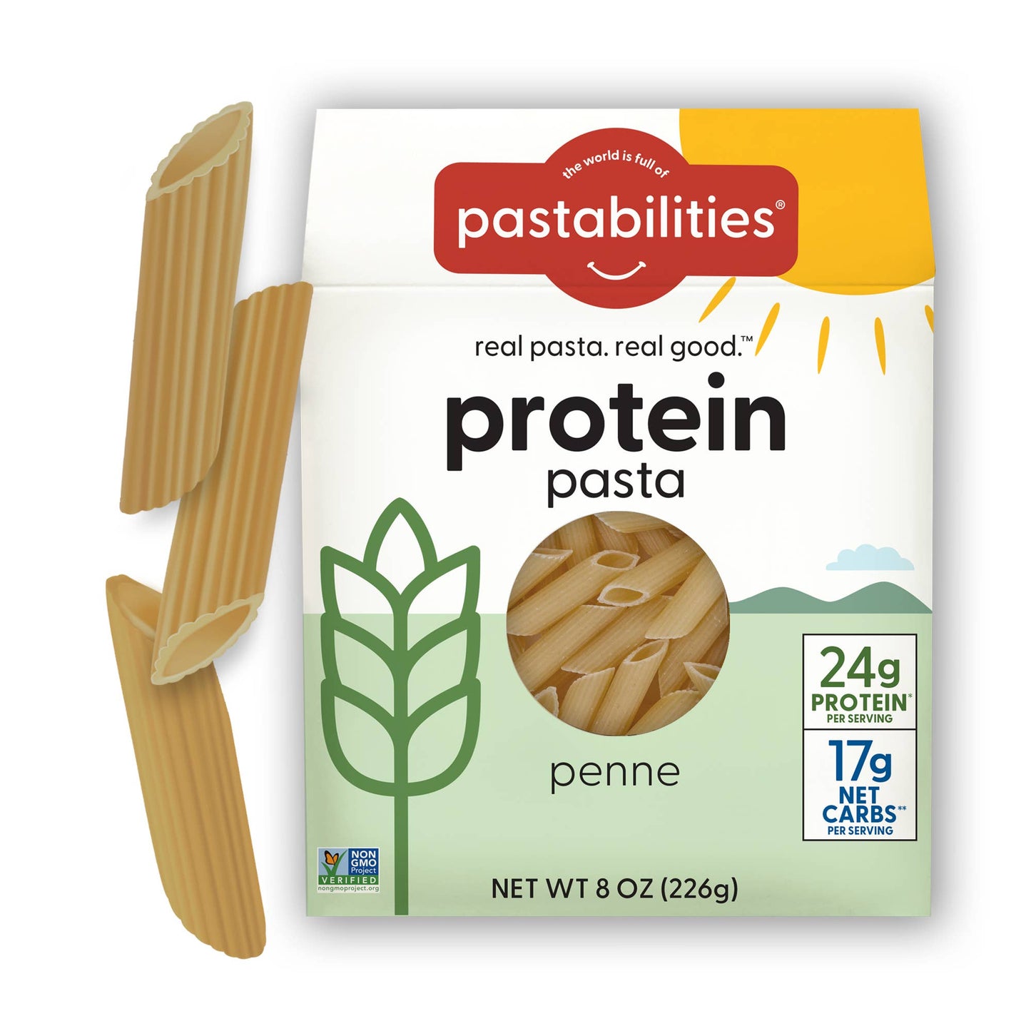 Protein Pasta Penne  (High Protein- Low Carb)