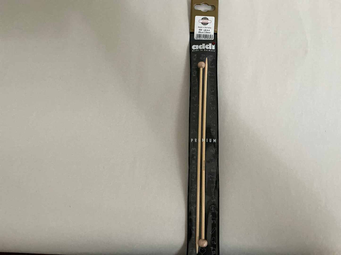 Skacel by Addi- 10” Bamboo Knitting Needles