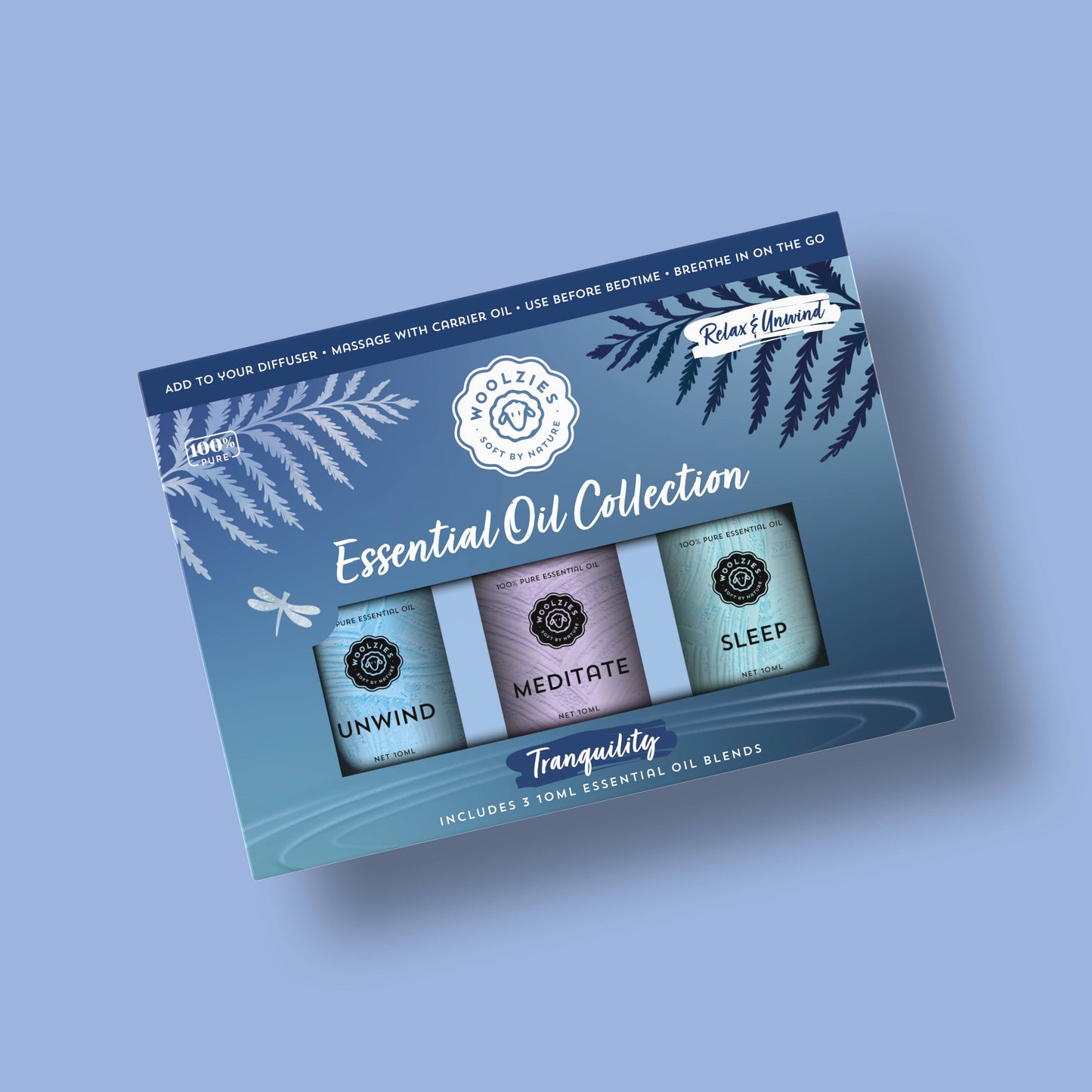 Tranquility Essential Oil Collection – 3x10ml