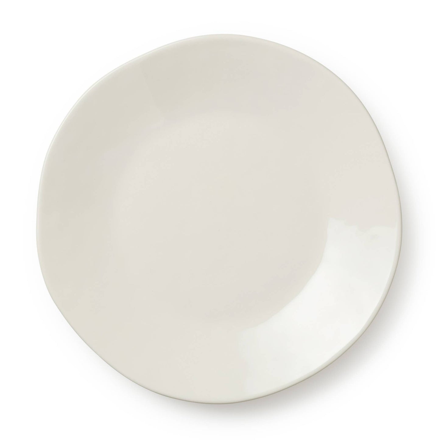 Linen Cream Dinner Plate 11in