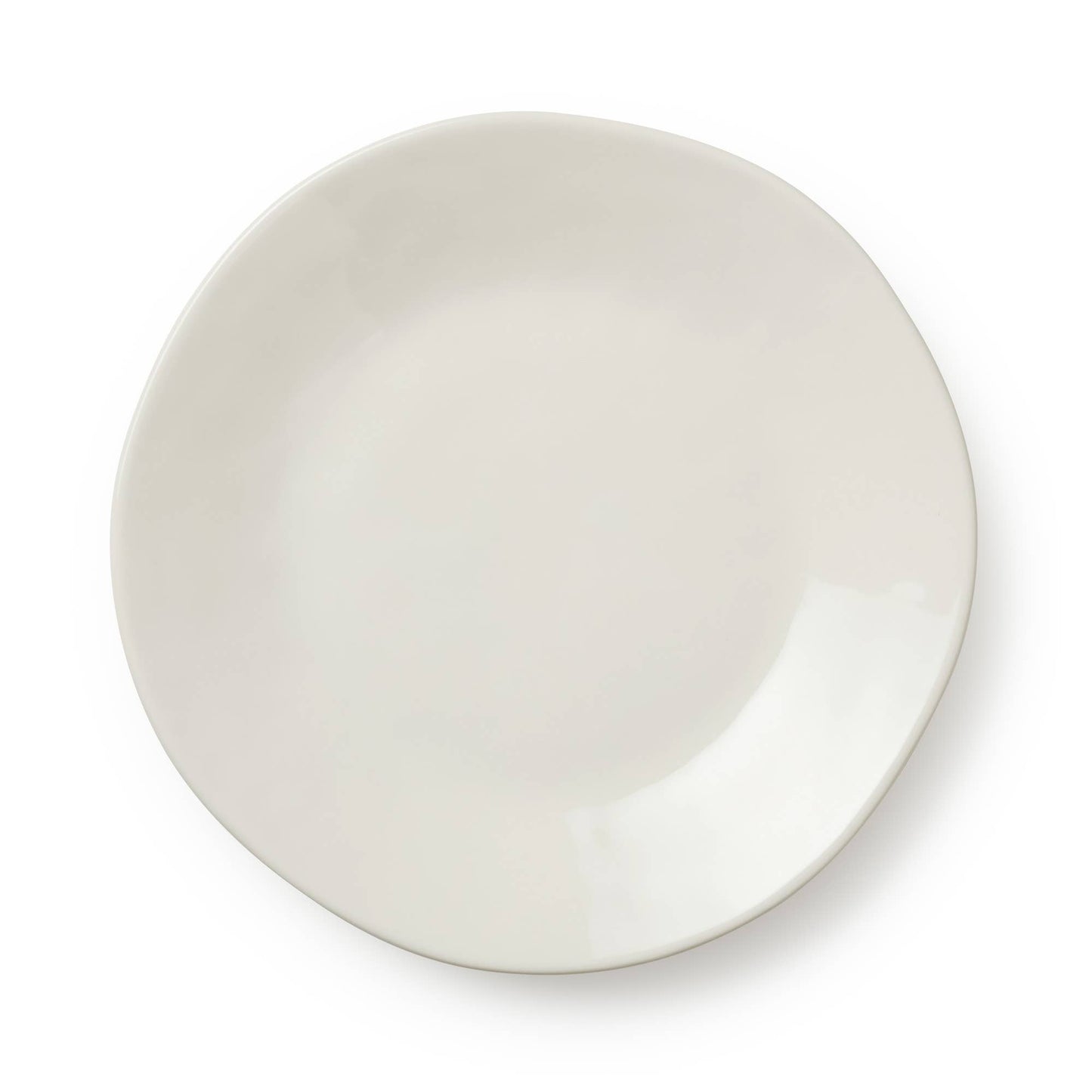 Linen Cream Salad Plate 9in