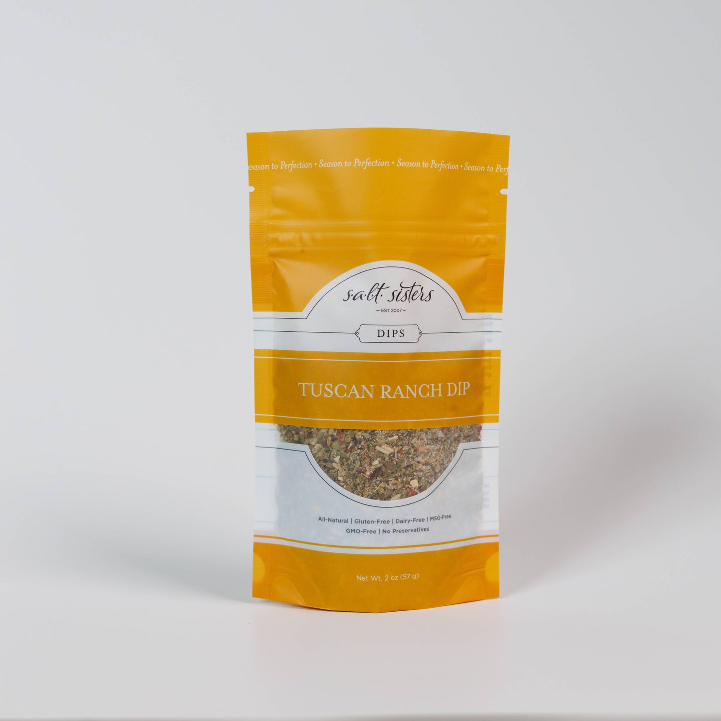 Dip Seasoning Mix - Tuscan Ranch - Packaged Weights