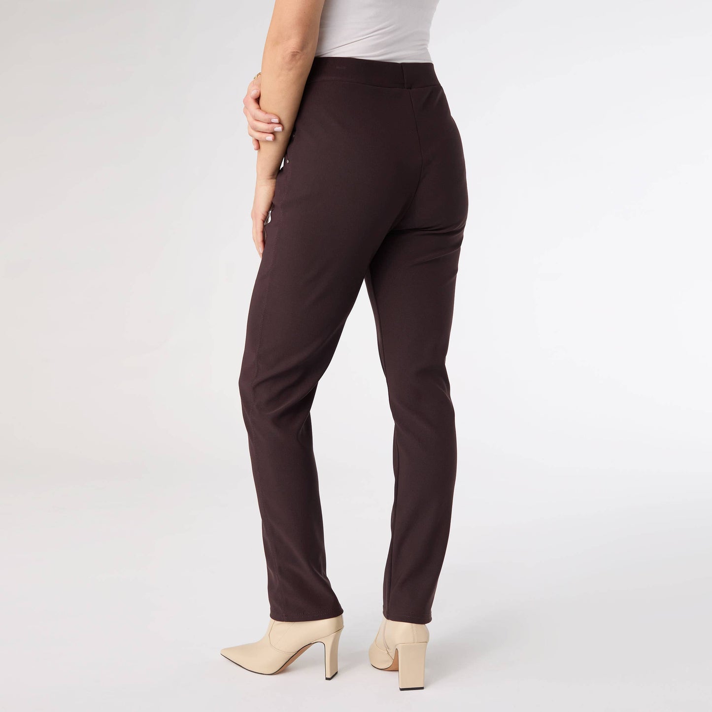 Georgie Front Seam Bottom with Rivet Detail - Christmas