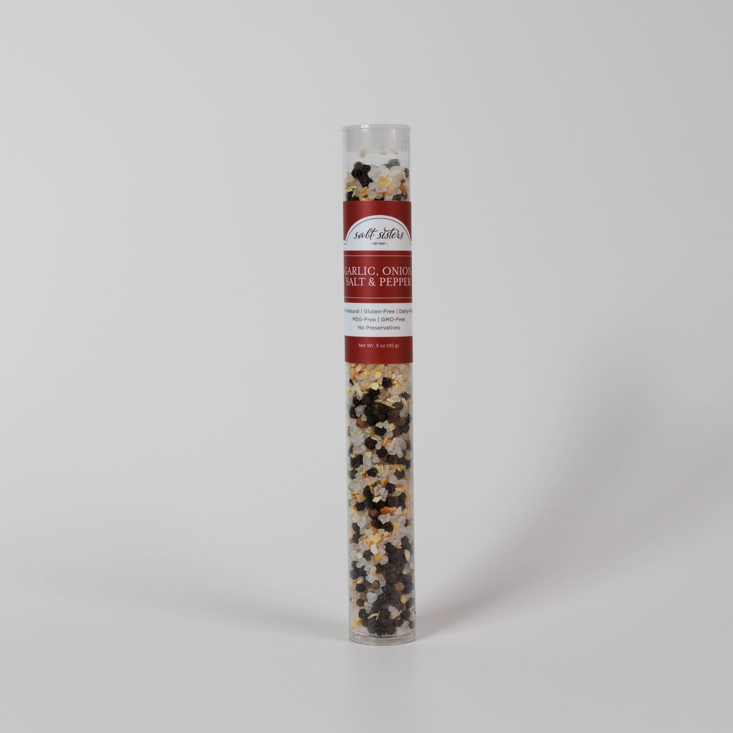 Grinder Refill Tube - Garlic, Onion, Salt & Pepper Blend-3oz