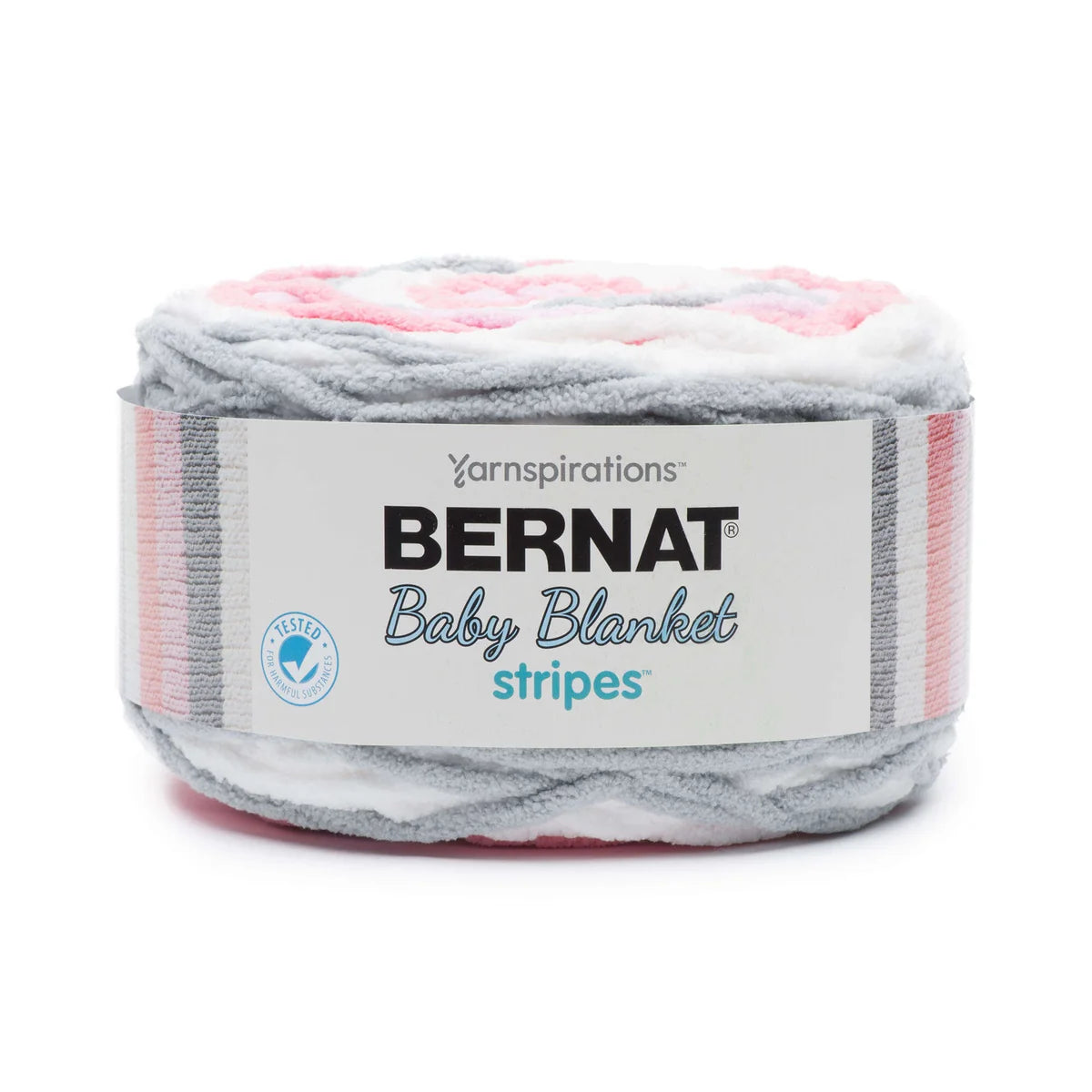 Bernat Baby Blanket Stripes- Ballerina 60006