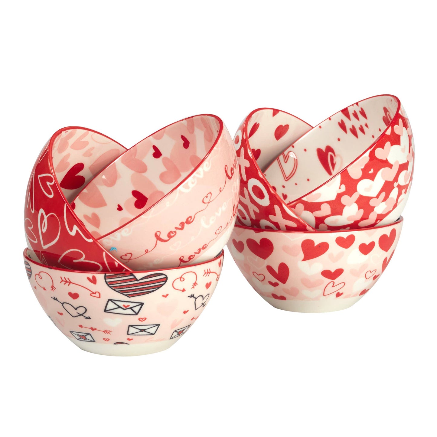 Valentine's Day Bowl Assortment 5inx2.5in