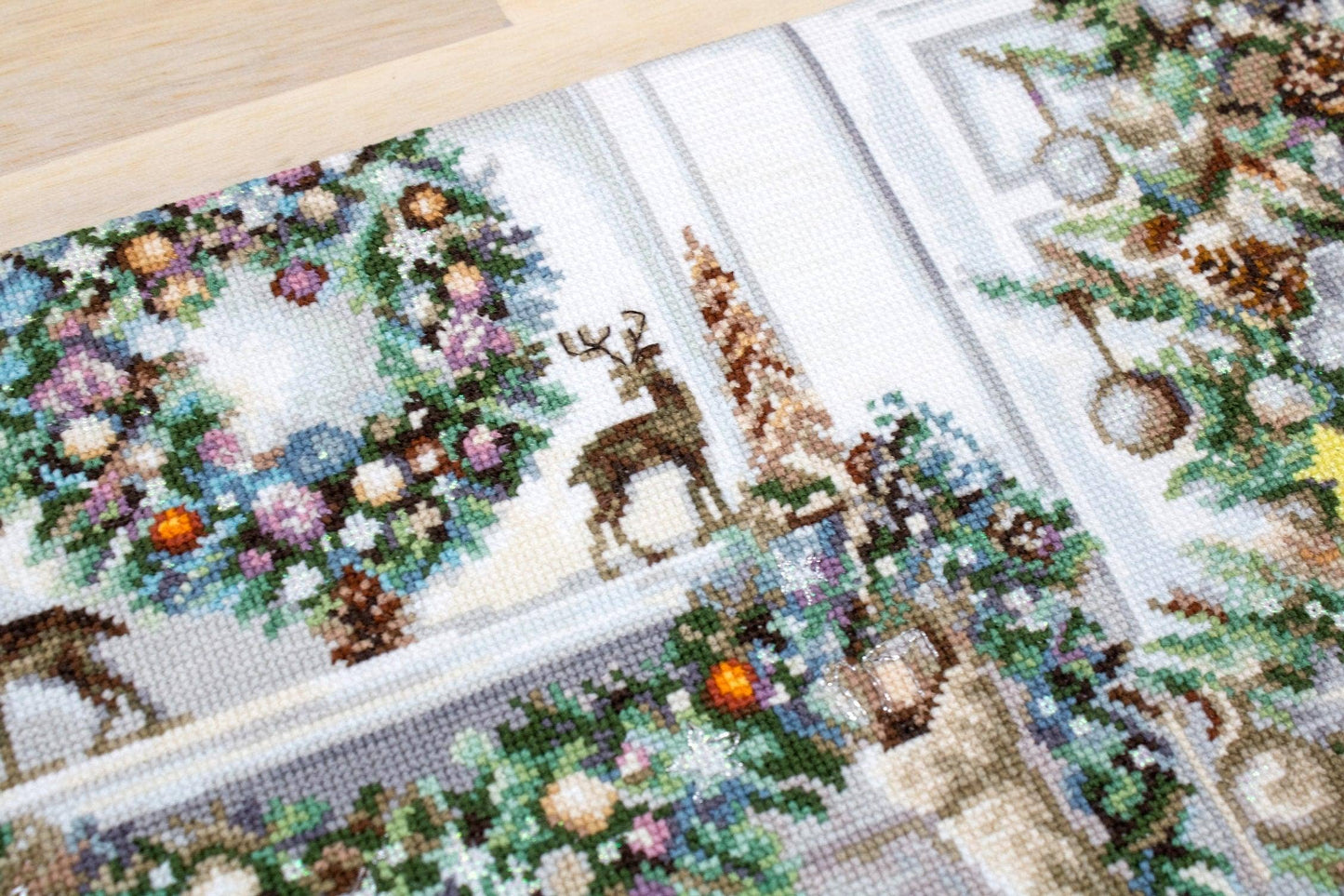 Cross Stitch Kit Luca-S - Christmas Interior, B2394