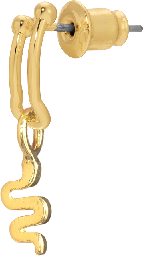 Charm Garden Add-A-Charm Gold Hoop Earrings