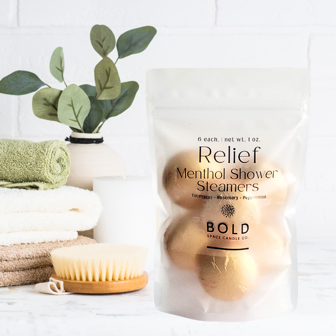Relief – Eucalyptus & Rosemary Menthol Steamers - 6 pack