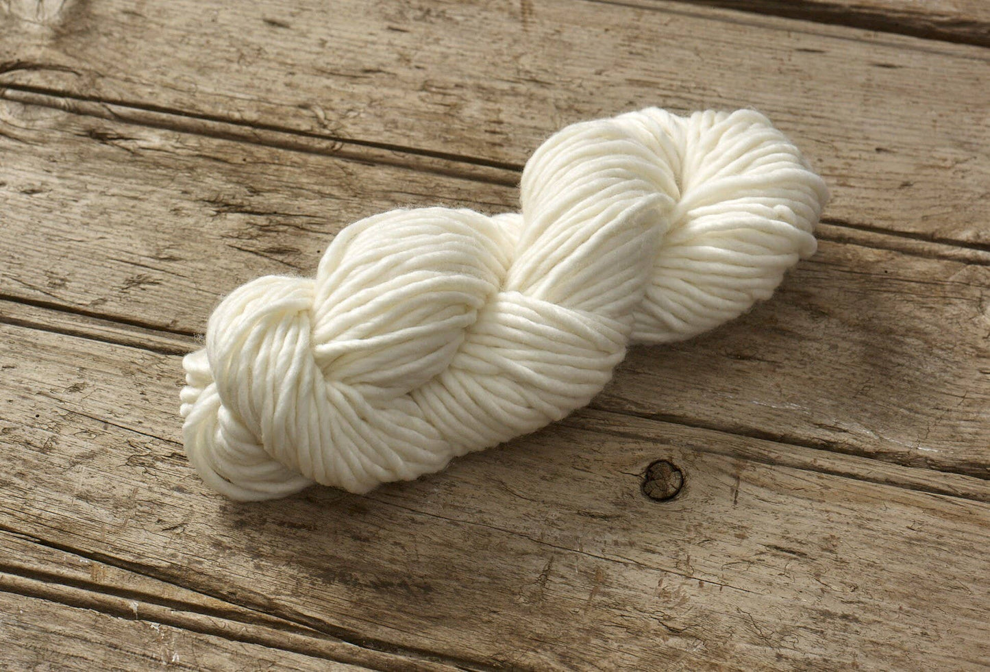 Undyed Yarn: SW Merino Super Chunky Single Knitting Yarn