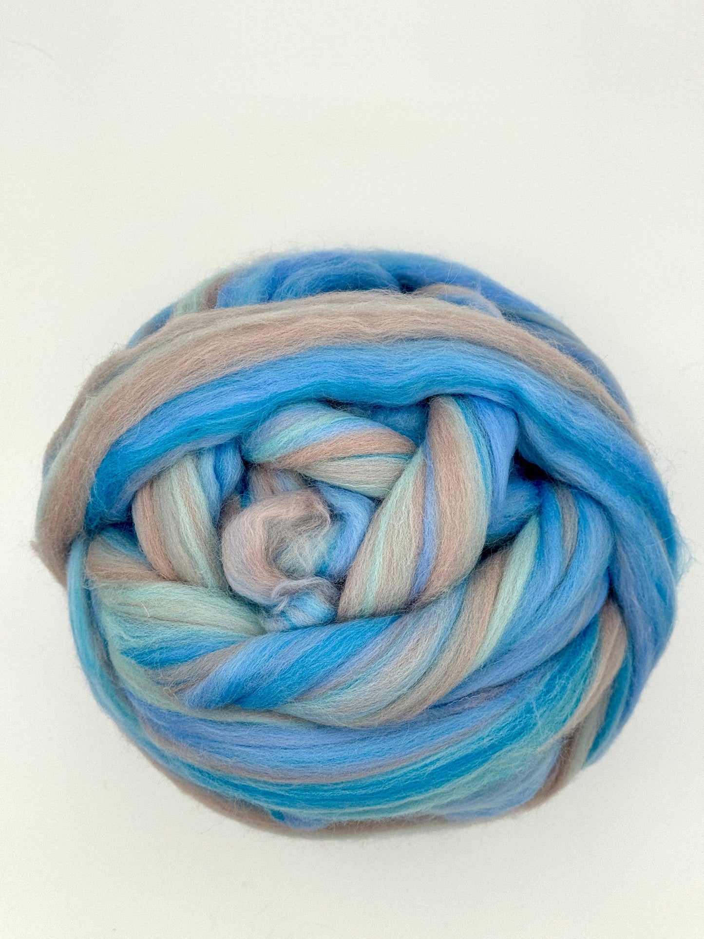 COLOR BLENDS MERINO WOOL ROVING FIBERS A5