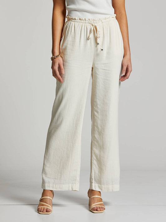 Drawstring Linen Pants - ARLO PANTS