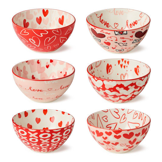 Valentine's Day Bowl Assortment 5inx2.5in