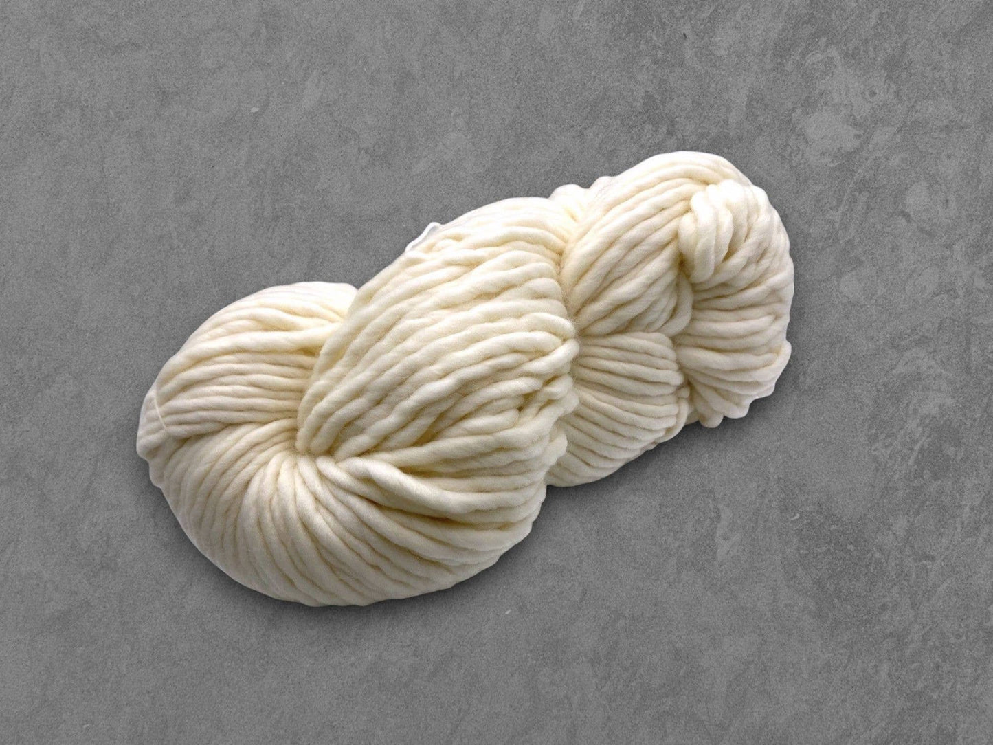 Undyed Yarn: Marshmallow Merino Super Bulky Knitting Yarn