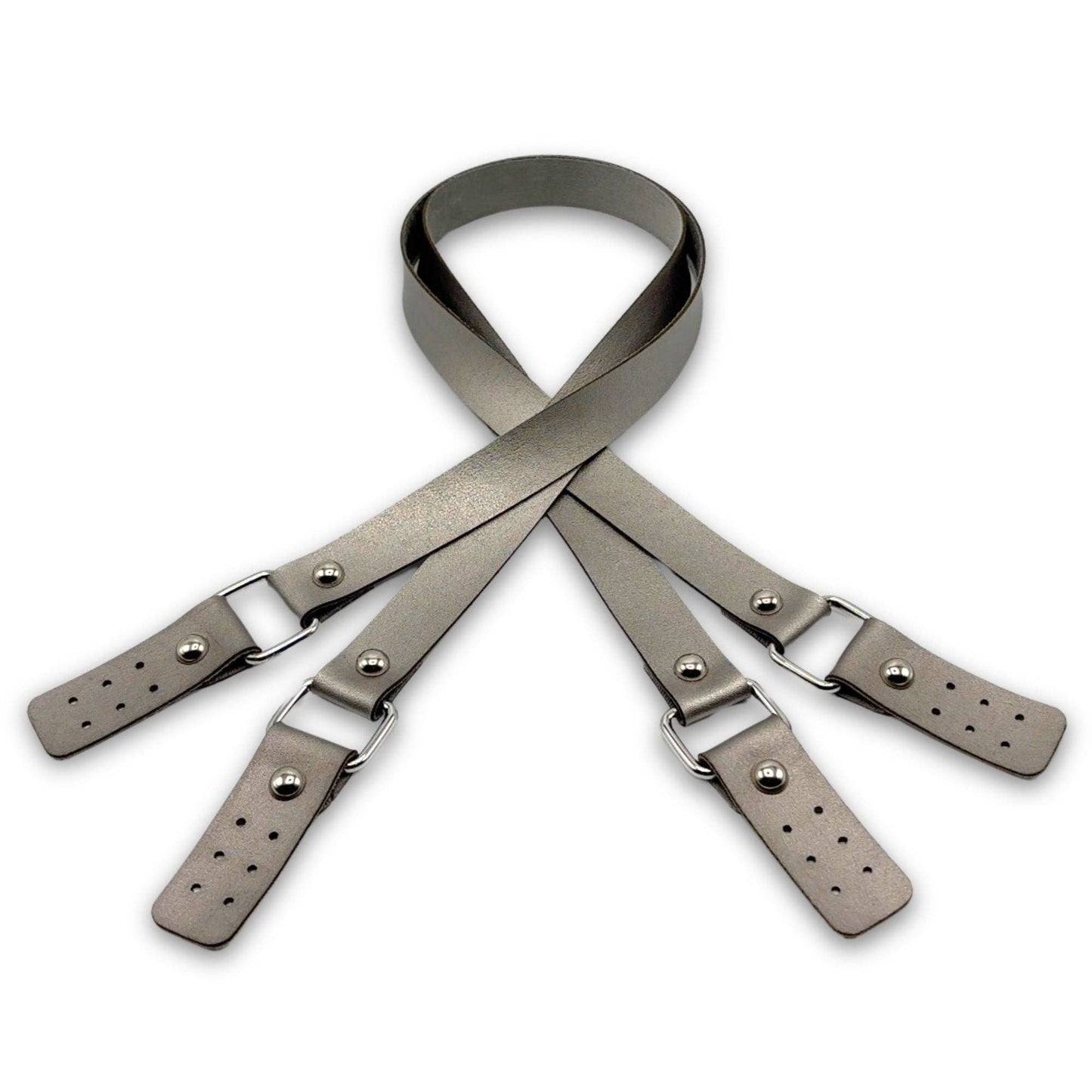 PU Leather Long Bag Strap (80 Cm) (2 Pieces)