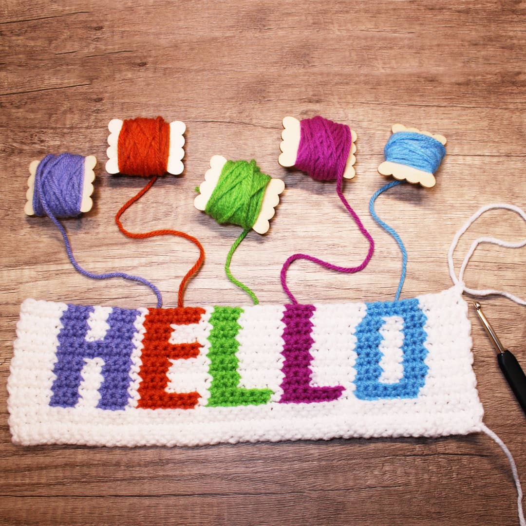 Crochet Lover Yarn Bobbins Set of 5, Notions