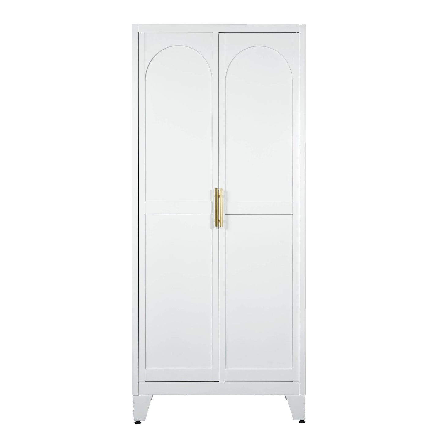 Shapely Doors Storage Cabinet with Adjustable Shelves
