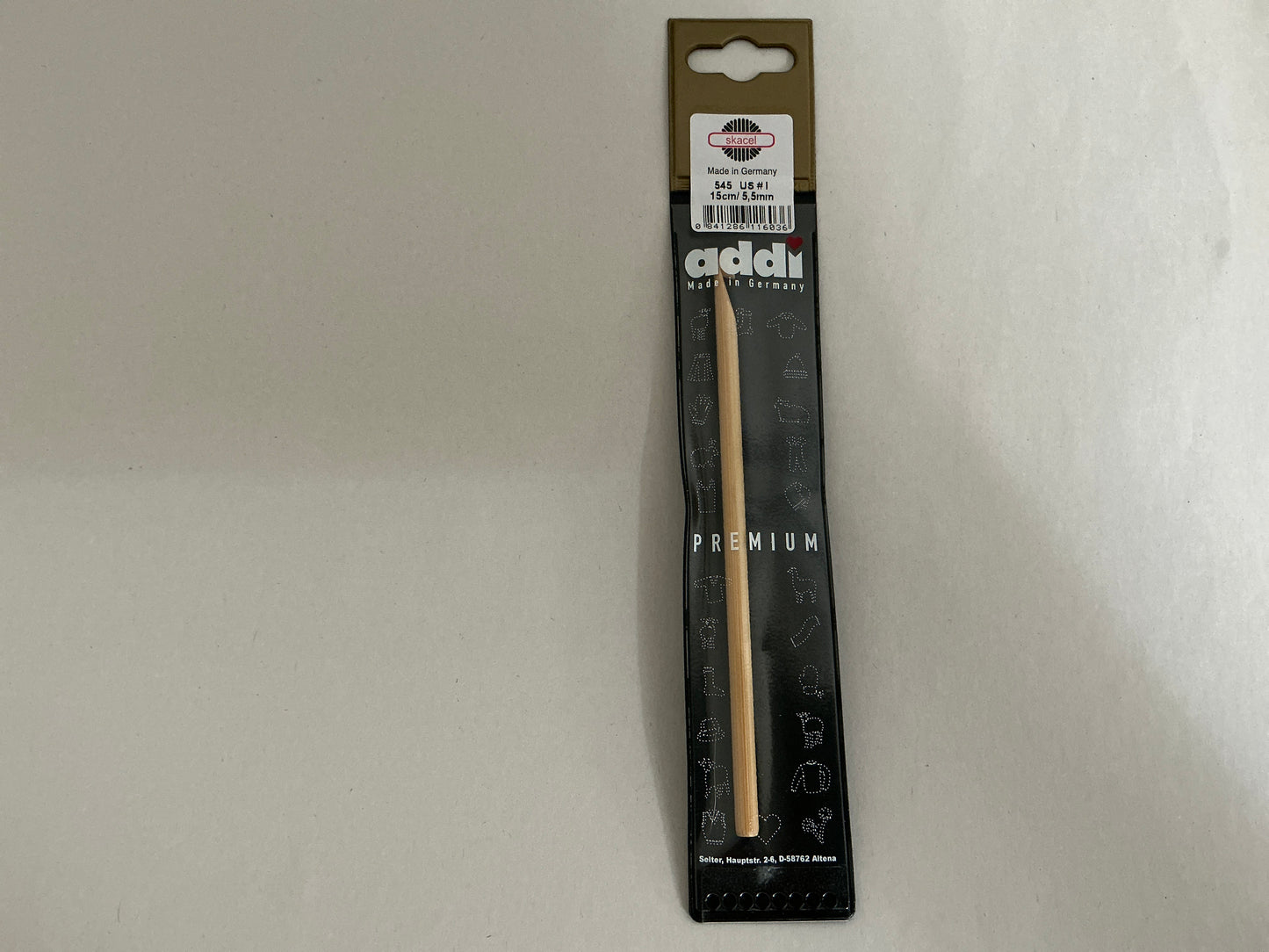 Skacel by Addi- Bamboo Crochet Hook