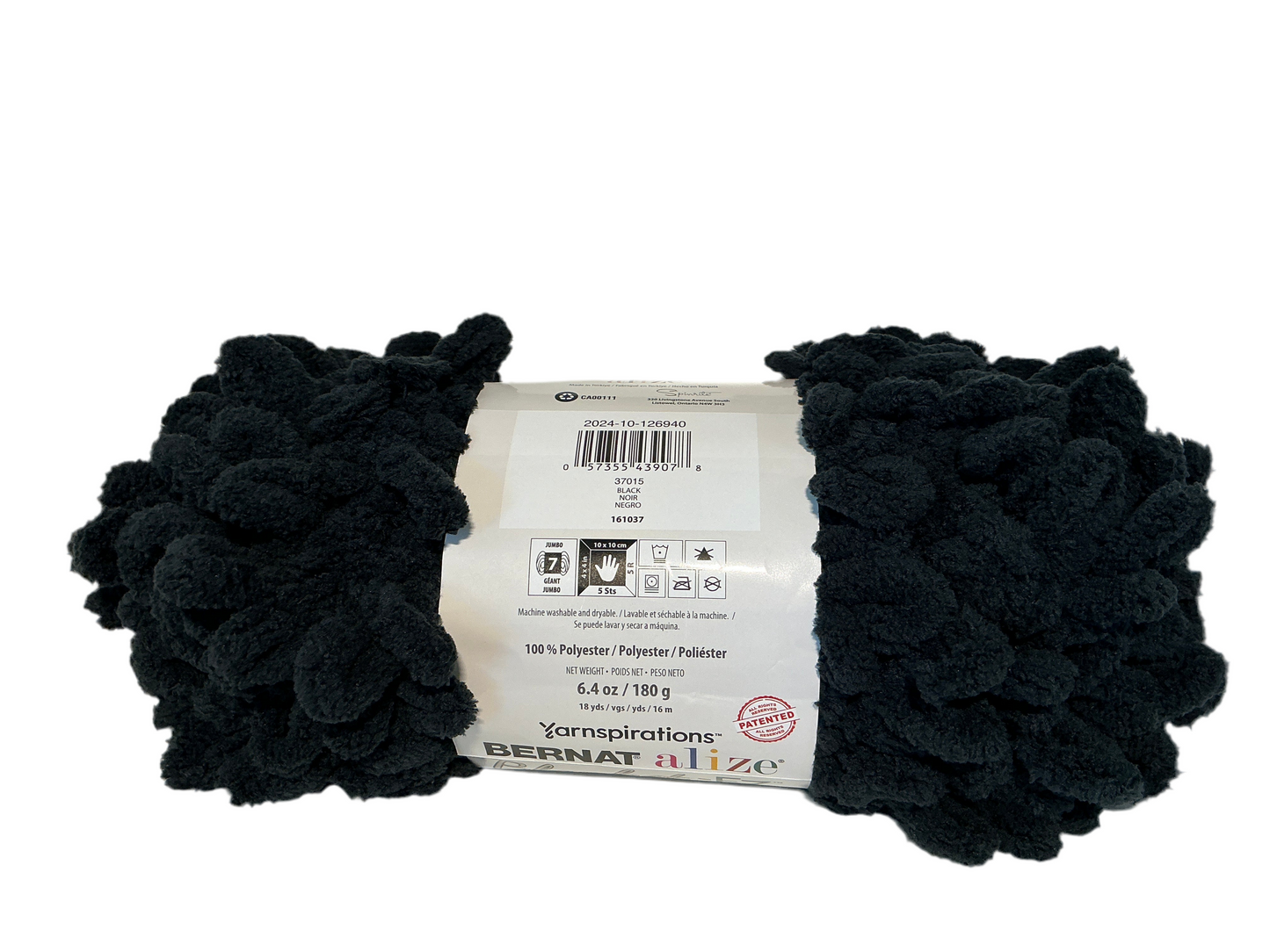 Bernat Blanket- Alize EZ- Black 37015