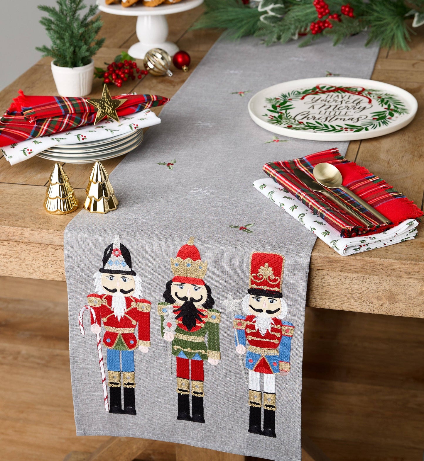 Gold Star Napkin Ring