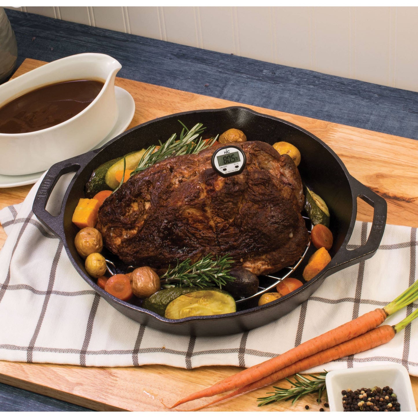 Instant-Read Digital Meat Thermometer – Fast & Accurate