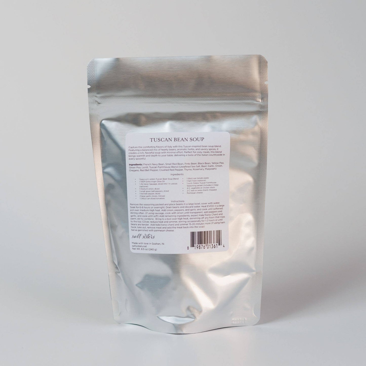 All-Natural Soup - Tuscan Bean - 8.5 oz