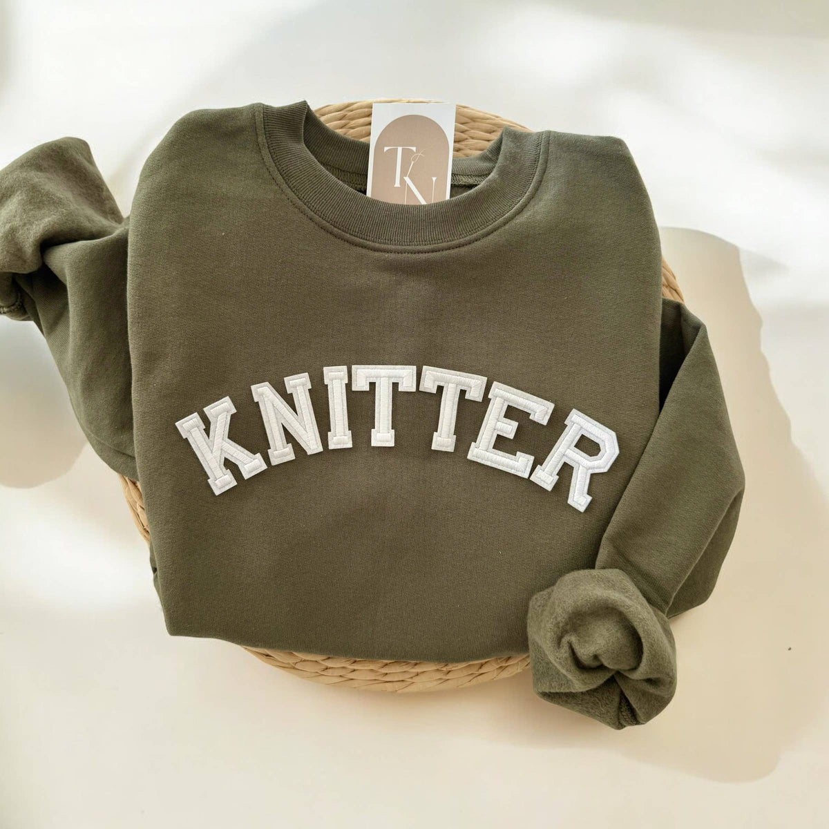 KNITTER Sweatshirt, Knitting Sweater