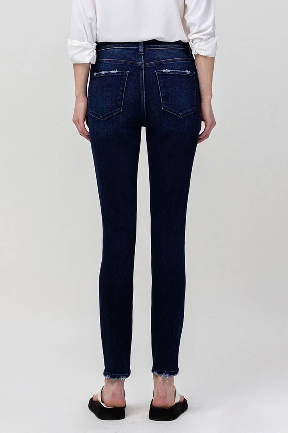 HIGH RISE SKINNY JEANS F4822