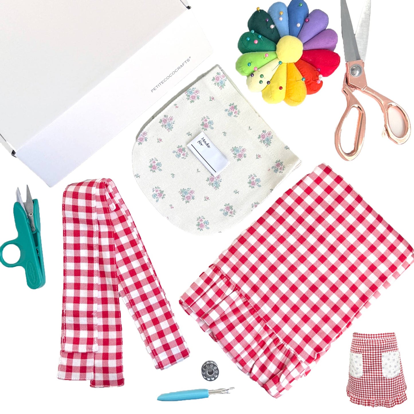 DIY Sewing Kit – Vintage Apron Craft Box (Lv.1)