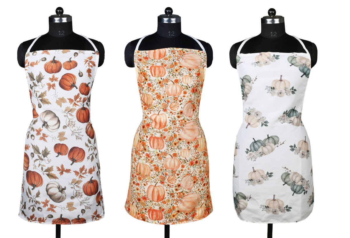Digital Print Fall Aprons