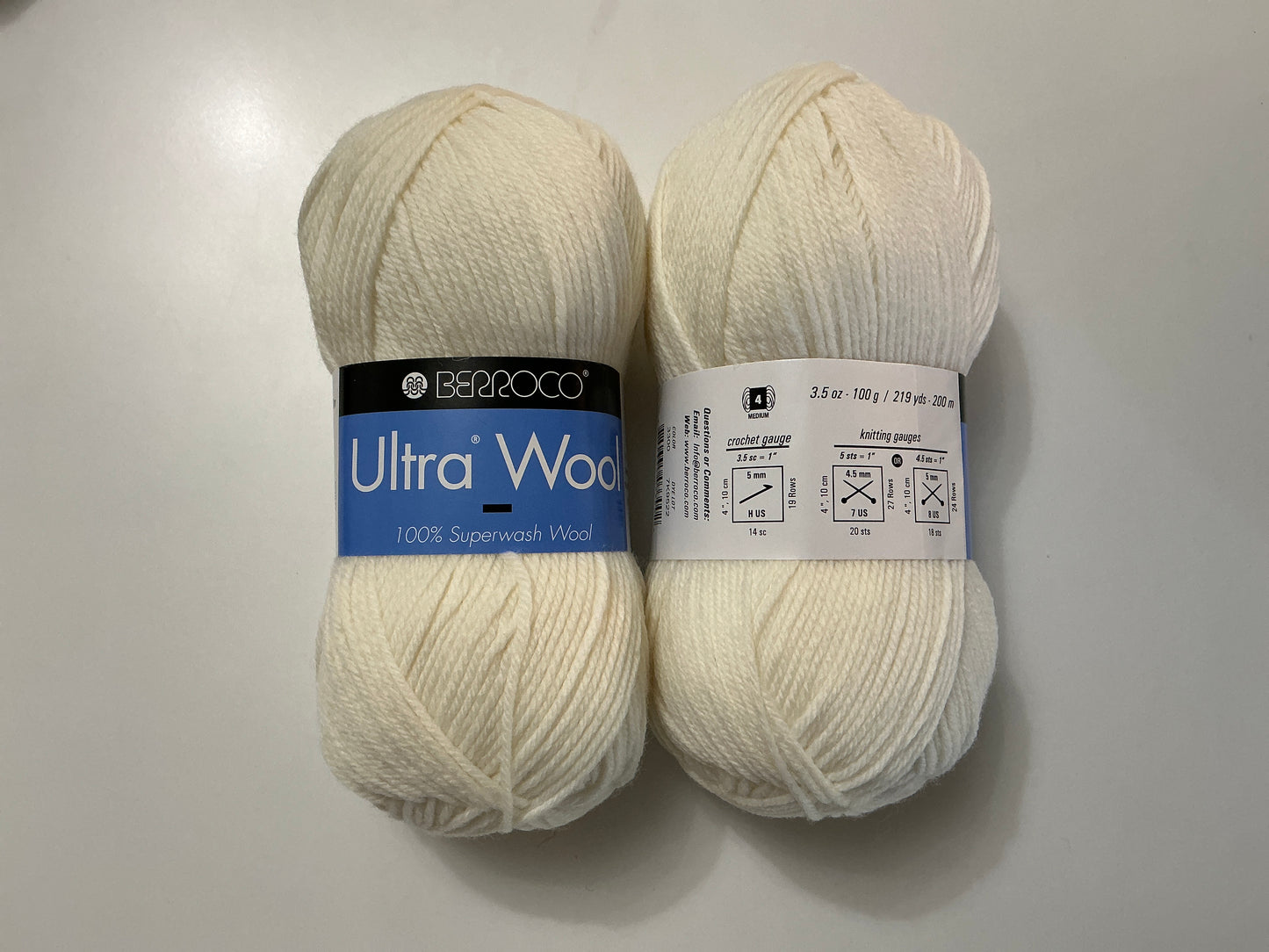 Berroco Ultra Wool-Snow 3300