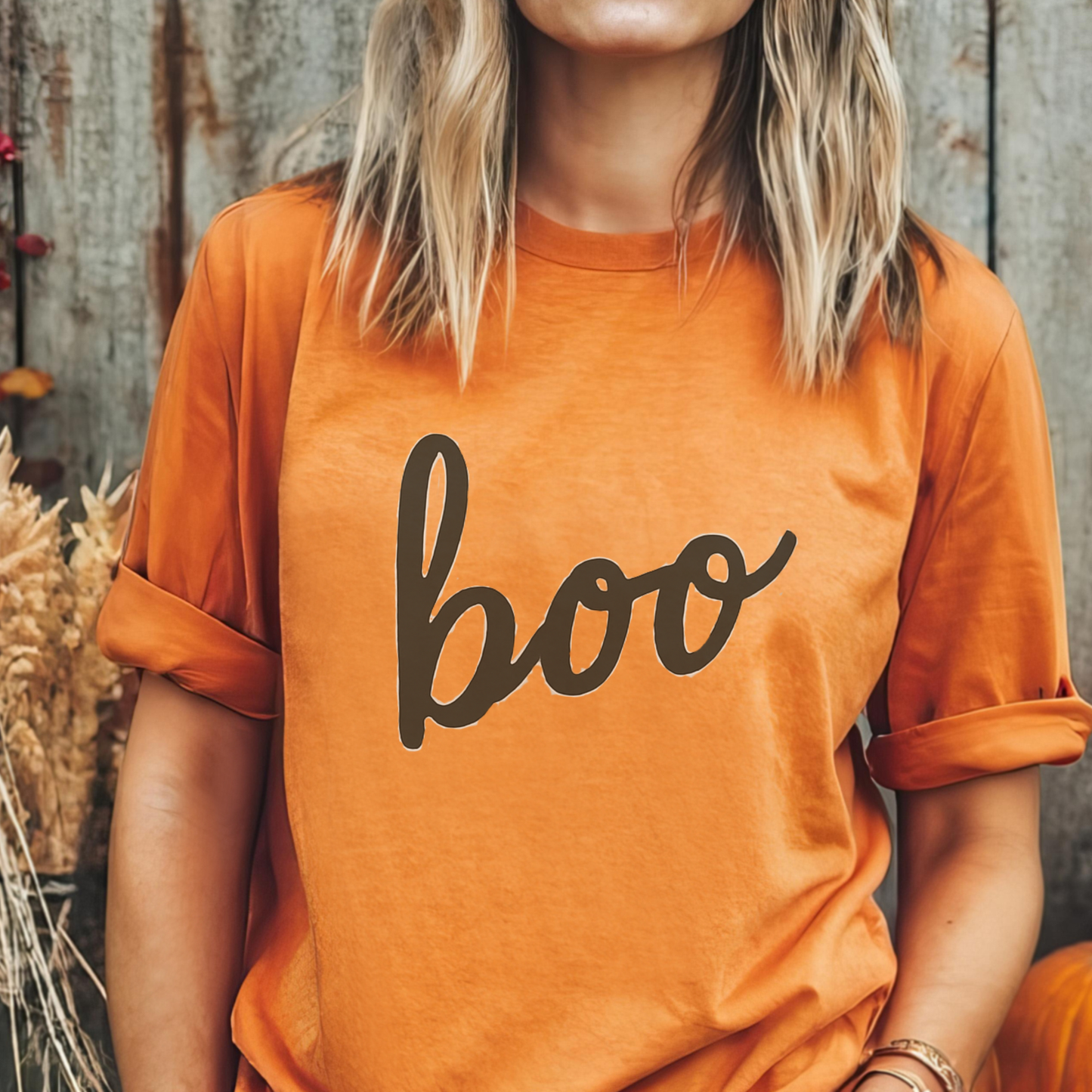 Boo Fall Graphic TShirt