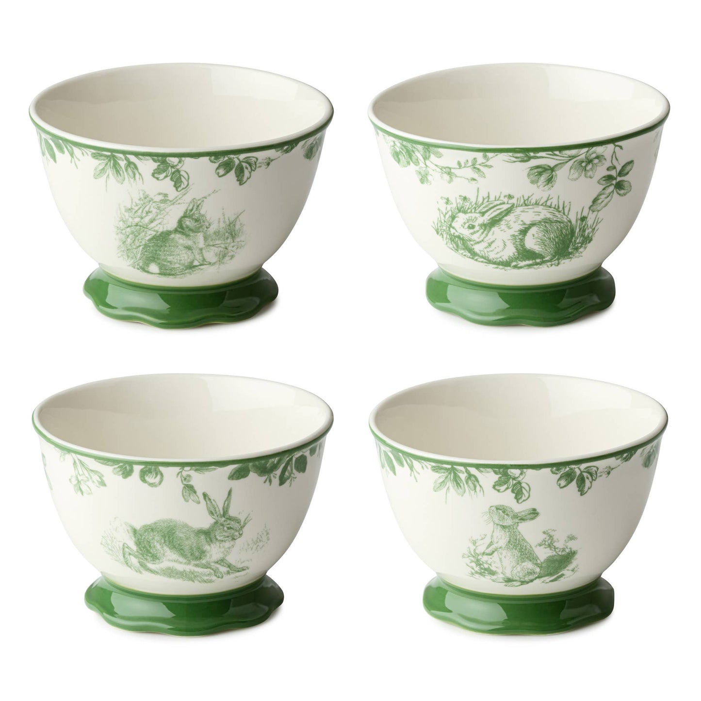 Le Jardin Ice Cream Bowl 5.25in x 3in 4 asst 20 oz