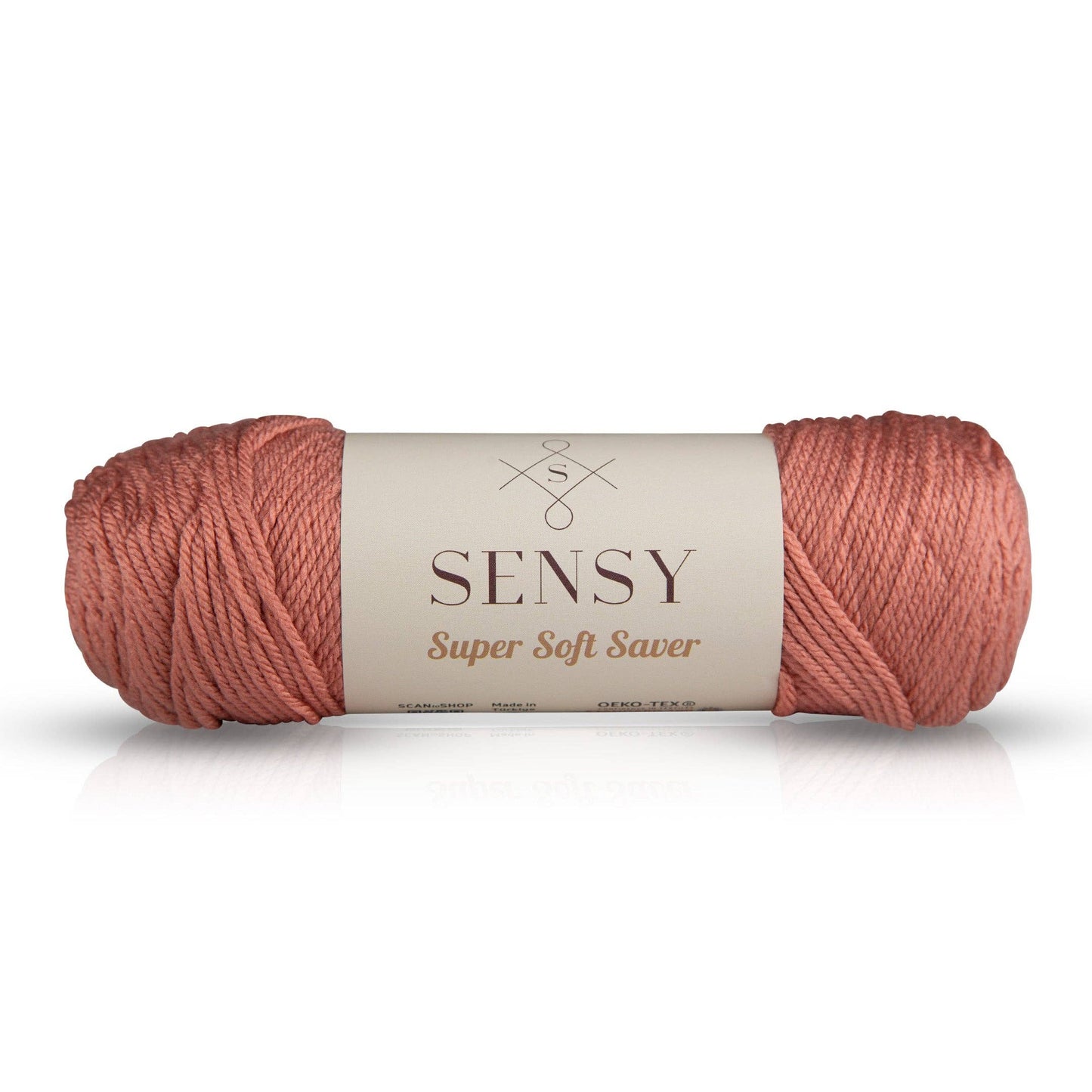 Sensy Super Soft Saver Yarn, 3.5 oz, 190 Yards, Gauge 4 Medium