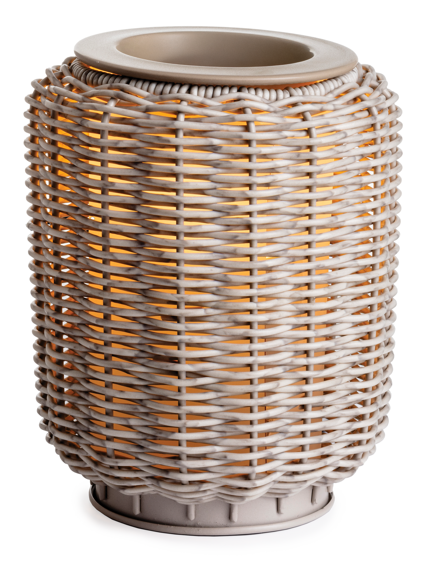 Wicker Grey Illumination Fragrance Warmer