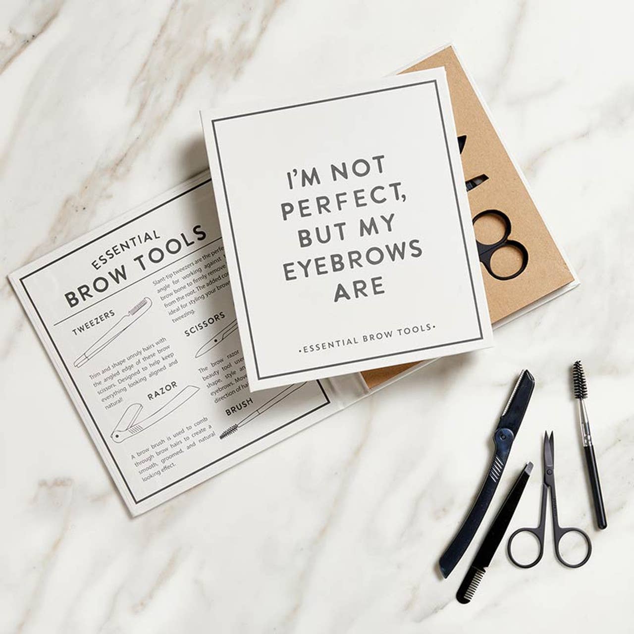 Eyebrow Book box - I'm Not Perfect