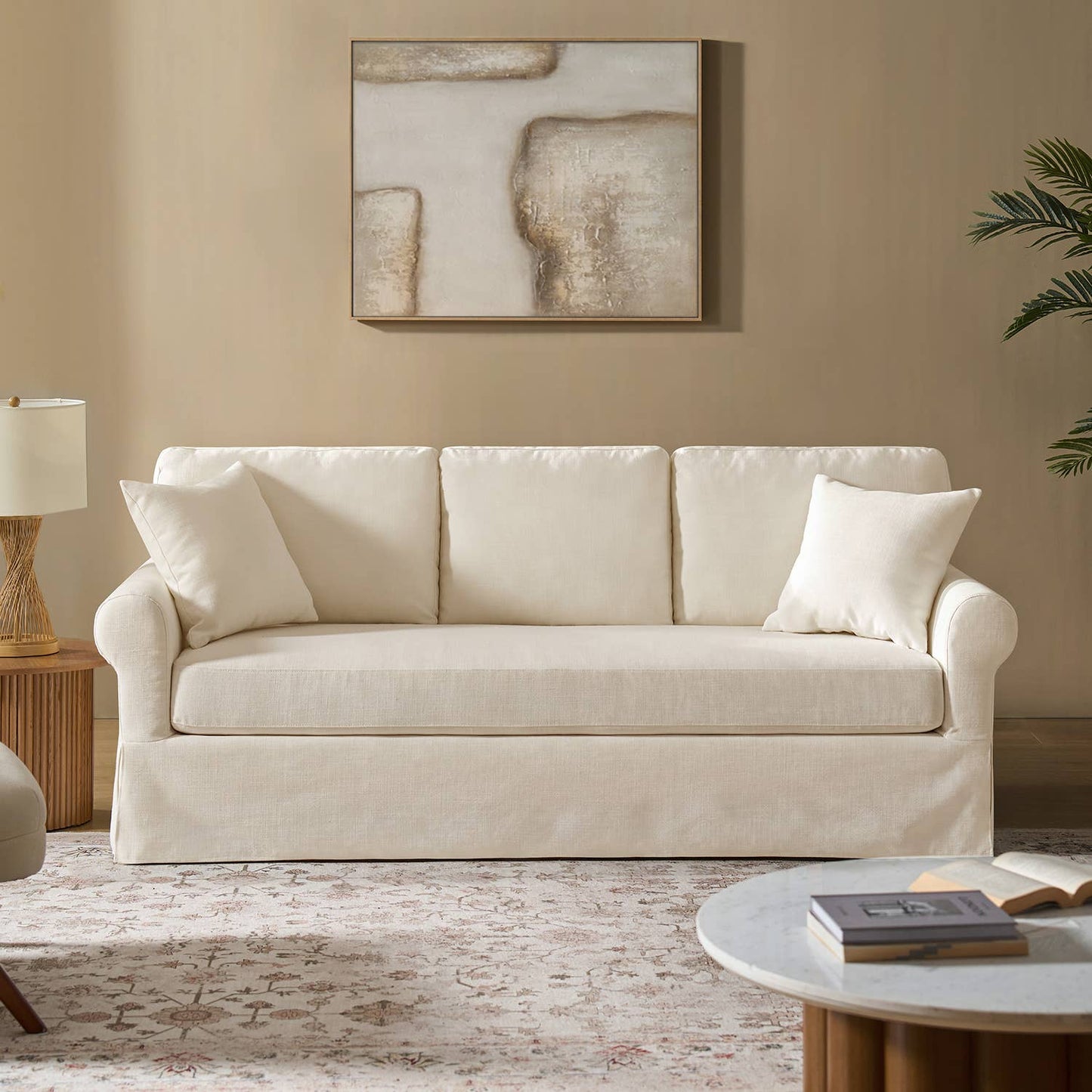 Enrico Slipcovered Sofa