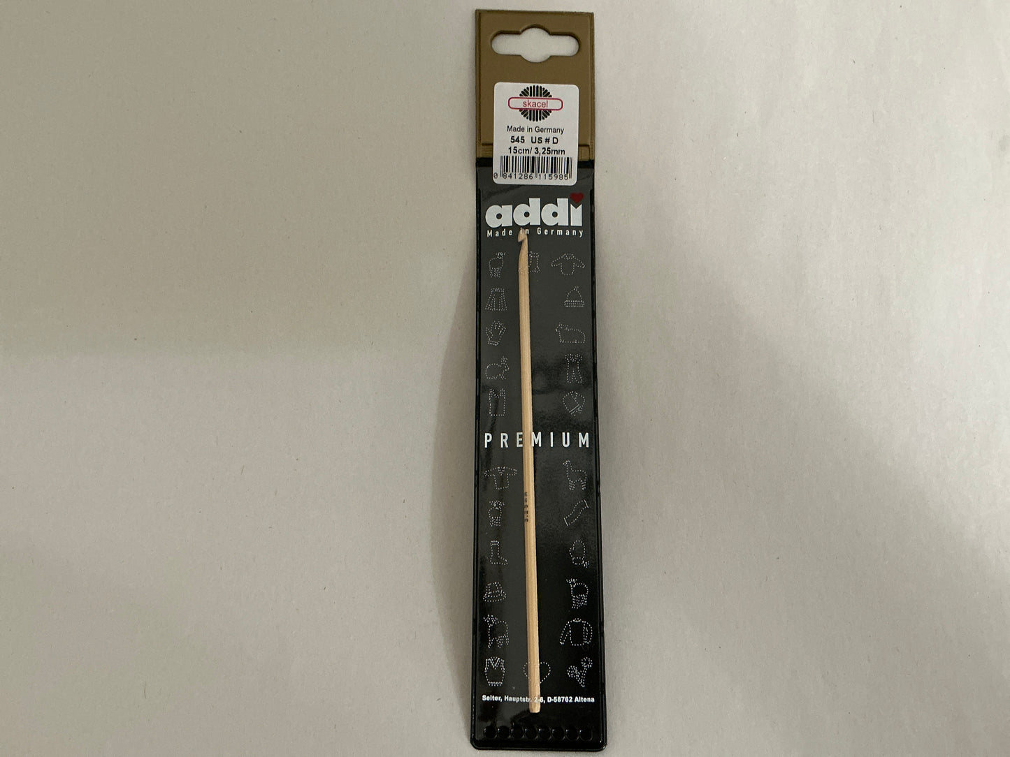 Skacel by Addi- Bamboo Crochet Hook