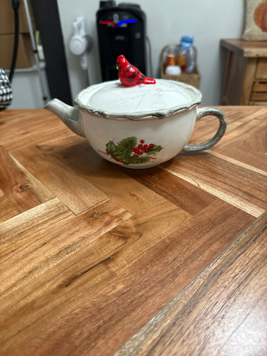Cardinal Tea Pot