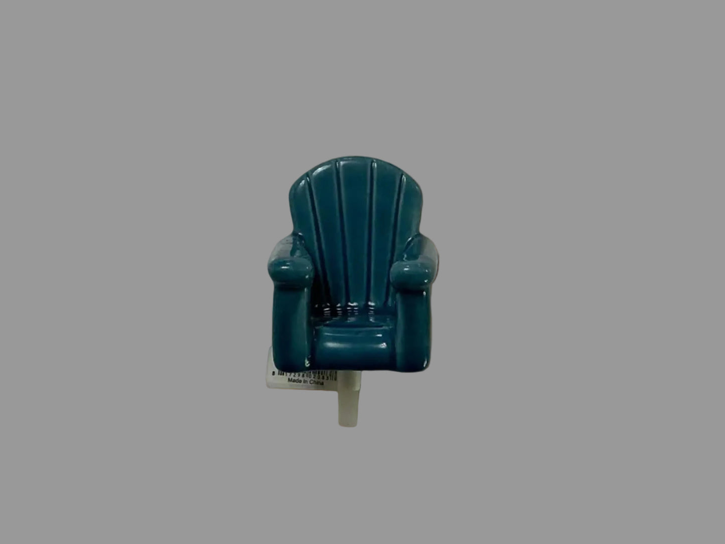 Nora Fleming-Chillin' Chair Blue Mini