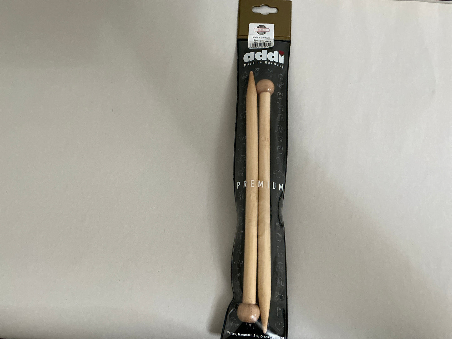 Skacel by Addi- 10” Bamboo Knitting Needles