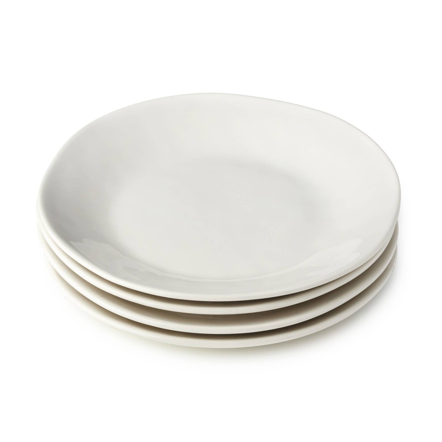 Linen Cream Salad Plate 9in