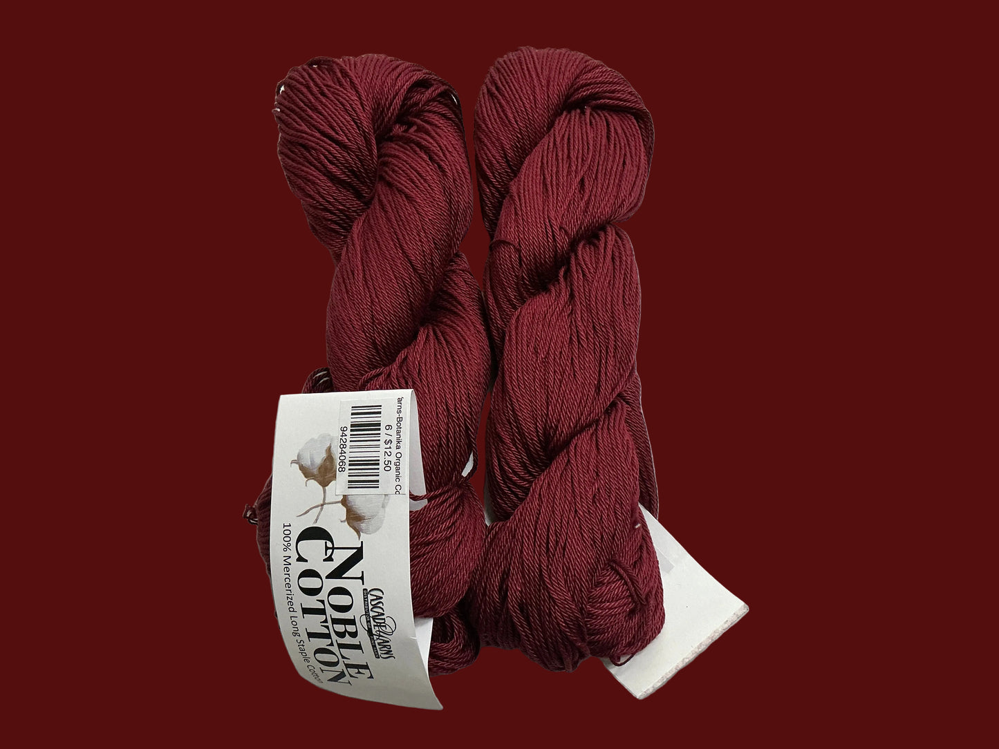 Cascade Yarns-Noble Cotton-Sundried Tomato