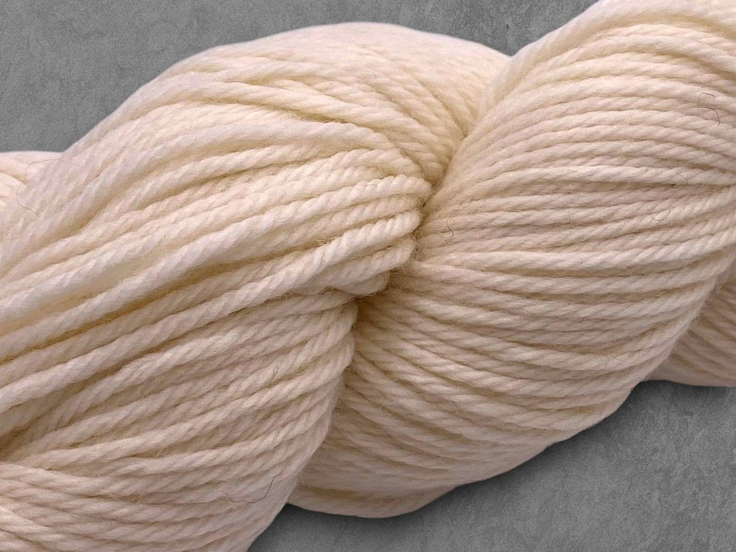 Undyed Yarn: Superwash Merino Worsted Knitting Yarn