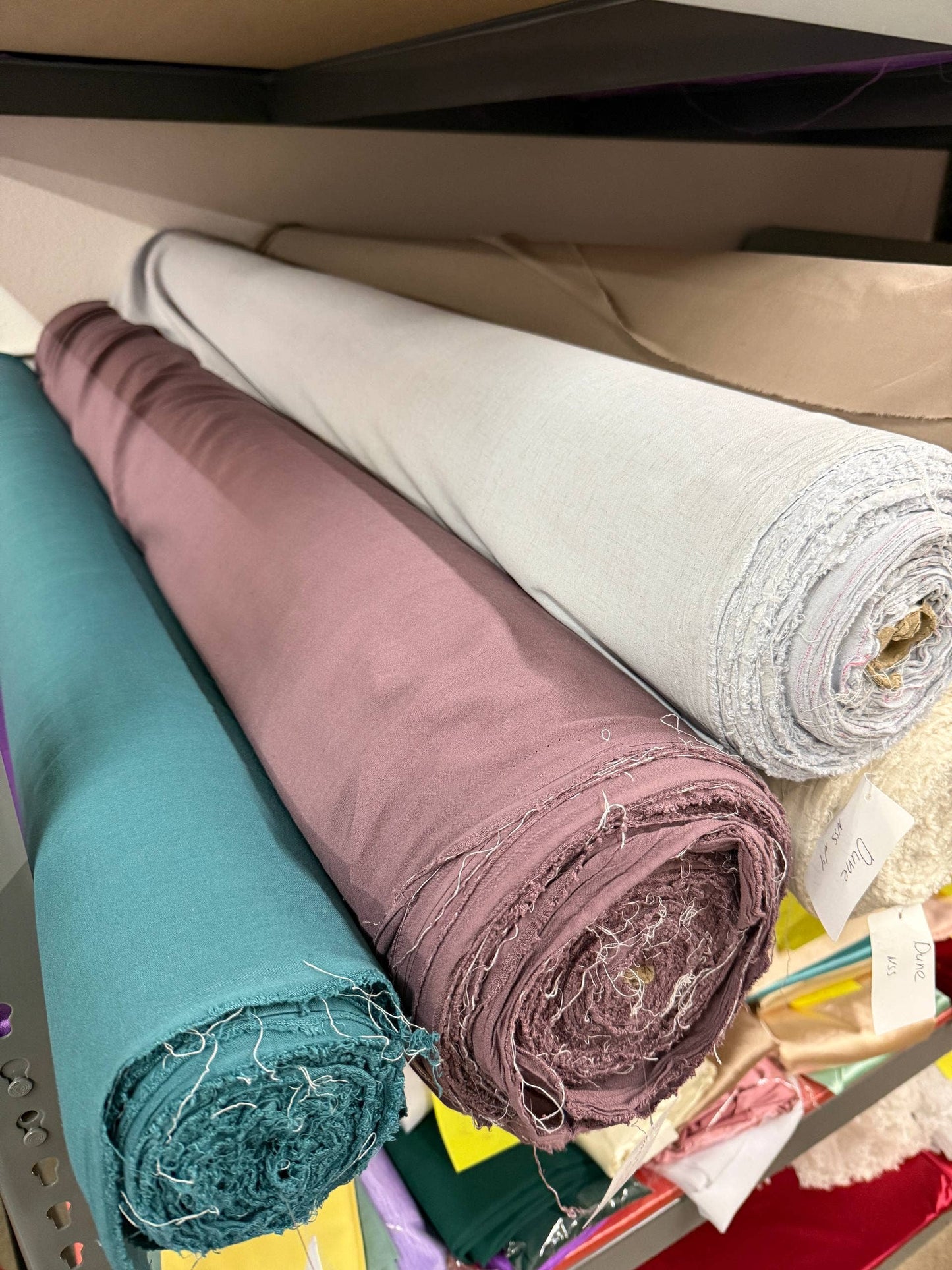 140 GSM Washed Linen Rayon Blend Fabric Wholesale by Roll