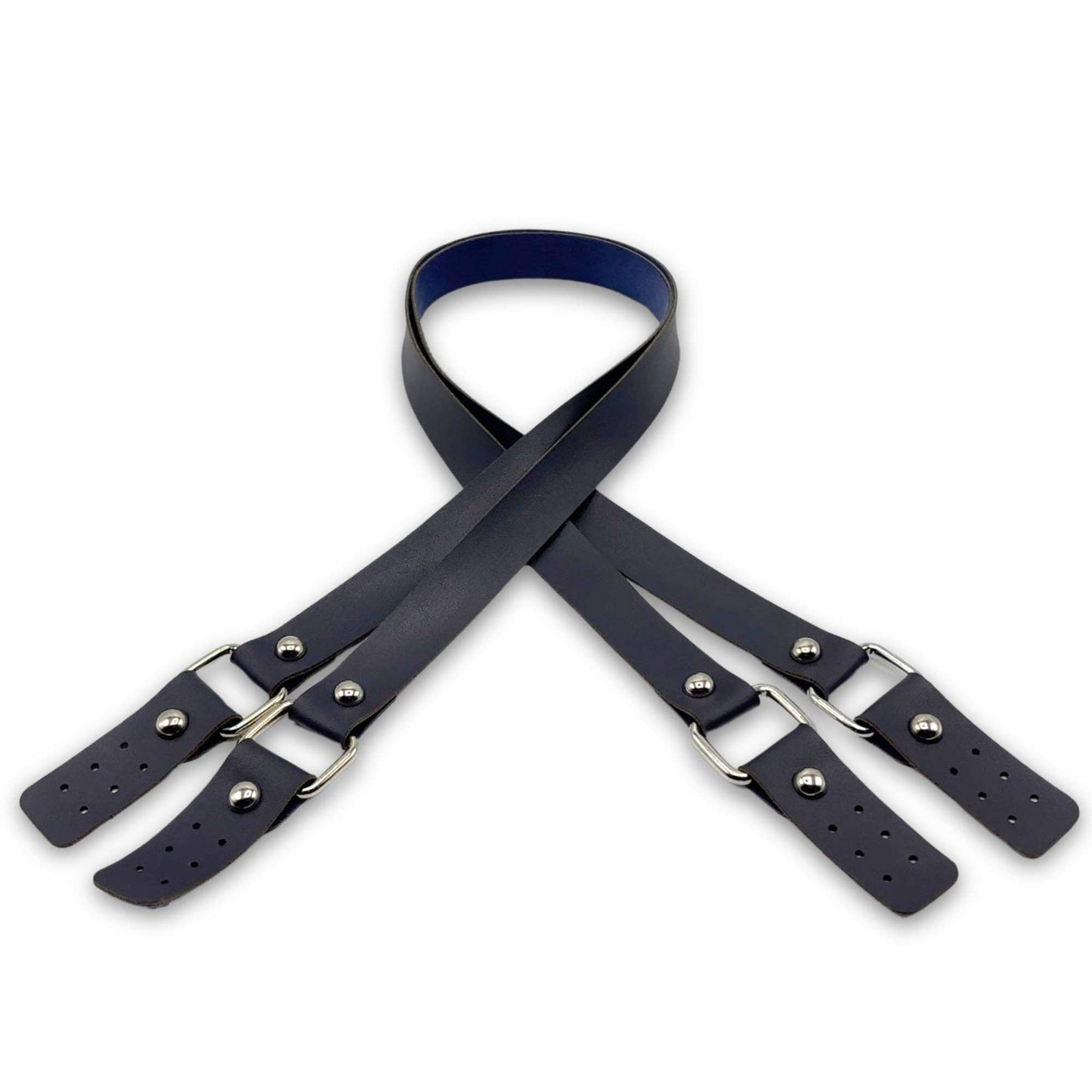 PU Leather Long Bag Strap (80 Cm) (2 Pieces)
